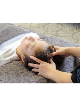 ヘッドスパで癒されたい