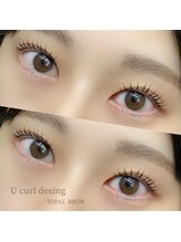 トパーズブロウ 西那須野店(TOPAZ BROW)/立ち上げカールデザイン