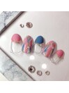 大人フレンチネイル♪7980円