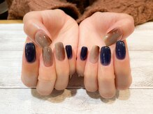 ネイルアルケー(Nail ARCHE)/ニュアンス×シンプルネイル