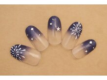 ネイルルージュ(Nail Rouge)/花火ネイル★夏ネイル