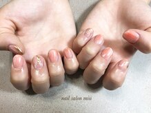 ミー(miii)/シンプルニュアンスネイル
