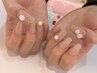 ［hand］チップ長さ出し10本ワンカラー　¥11500