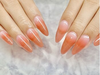ネイルサロン オー(Oh!)/グラデーションチップで長さ出し