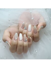 高貴感シンプルネイル