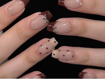 ボルドードットリボンフレンチ