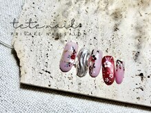 テテネイル(tete.nail)/2026年 お正月＆成人式ネイル