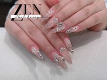 ゼン ネイル デザイン 池袋(ZEN NAIL DESIGN)/長さだしやり放題×つけ放題