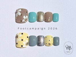 【2026 夏】定額フットデザイン