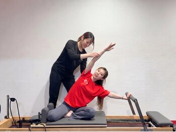 ボディネイト 京都四条烏丸店(Body Nate)の写真/◆姿勢をよくして綺麗に!整体とピラティスの組み合わせで,綺麗な姿勢とスリムな身体を手に入れましょう♪