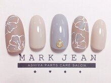 マークジーン 甲南山手(MARK JEAN)/お花　マット　ネイル