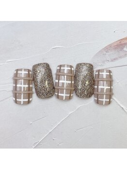 ネイルアンドまつげ リュフェール 五反田(Nail Lufaire)/ぷくぷくチェック