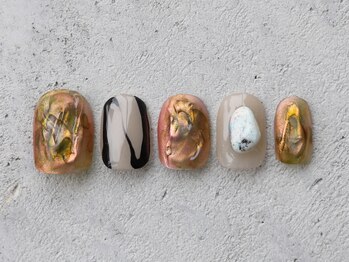 ルフトエーデ(LUFT Ode)/【Art 10】質感ニュアンスネイル