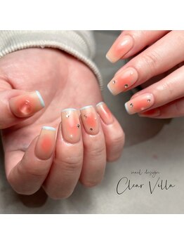 ネイルサロンクリアヴィラ(nail salon clear villa)/Girly style collection¥10990