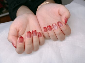 ティナ ネイルスタジオ(Tina Nail Studio)/マグネットフレンチ