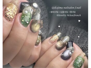 エフネイル(f.nail)/クリアフレンチ