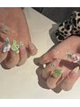 アイネイル 小倉(ai nail)&nbsp;gradation☆優しい色味のグラデーション♪これもエアブラシ！