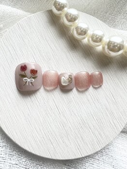 ラボーテ 月が丘店(La beaute)/定額フットネイル ¥8,780