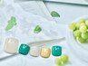 【フット】ジェル☆ワンカラー+美爪を育てる甘皮ケア&フットバス♪ 