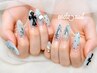 時短☆長さ出し/チップ【デザインフリー/パーツ付き】12,780円※再来＋1000円