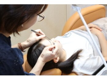 アッシュヘアー/施術風景