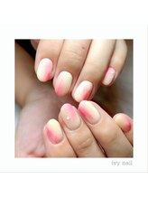 アイビーネイル(ivy-nail)/桃ネイル♪