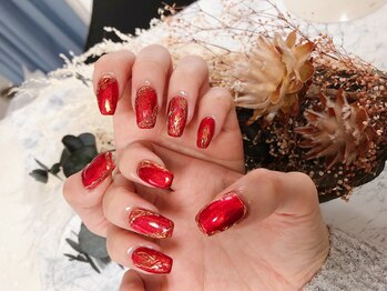 メイネイル(m.ei.nail)/ニュアンス 赤