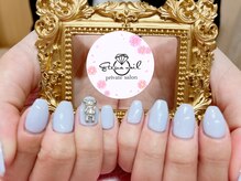 エテルナ ネイル(eterna nail)/ワンカラーパーツ載せ