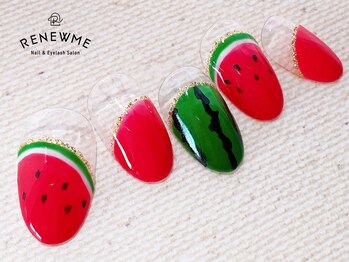 レニューム 1号店(RENEWME)/Hand☆スイカネイル