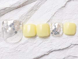 シンプルメタリックホロ￥9000