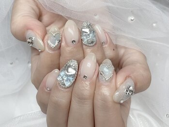 エミリオネイル(EMILIO NAIL)/埋め尽くし，チークネイル