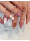 優しめトーンなnail