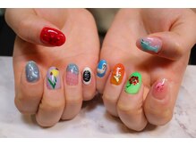 オトネイル(Oto Nail)/持ち込みデザイン/フィルイン