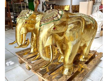 パヤタイトウキョウ 銀座店(PHAYA THAI TOKYO)/黄金のゾウさんBANGKOK出発!