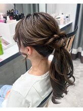 アトリエはるか コトチカ京都/カジュアルポニーテール☆