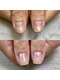 ロイネイル 掛川店(LOI nail)の写真/【5月NEWOPEN】ジェルネイルができない方も自爪のまま縦爪にケア！【3ヶ月コース】で自信が持てる爪先に☆
