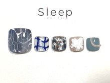 スリープ 中目黒(Sleep nakameguro)/フットネイル¥14300/Hiromi