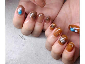 ナナネイル(7.Nail)/秋ぽいネイル