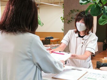 整骨院 えん/接遇にも自信を持ってます♪