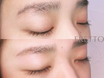 エレット 茗荷谷店(ERETTO)の写真/【眉メイクが苦手な方にも】アイブロウWAX1回￥4500★一人ひとりに合ったデザインをご提案♪垢抜け眉に◎
