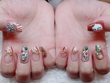 レアネイル 新宿(le'a nail)/クリスマスネイル