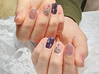 ネイルズアンドビューティー バイ エム(Nails and Beauty by M)/クリスマスアート