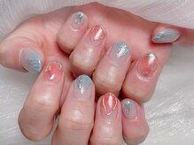 ミキネイルサロン(MiKi Nail Salon)/ニュアンスネイル/ミラーネイル