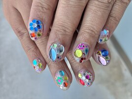 グリッター×フラワー