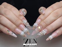 ゼン ネイル デザイン 池袋(ZEN NAIL DESIGN)/* 長 さだしやり放題×つけ放題