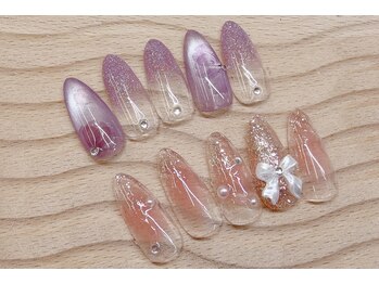 3月定額ネイル 6000円 6600円