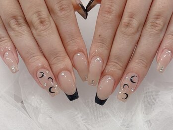 エミュール ネイル 河原町(Emure Nail)/マリーンセル×フレンチ