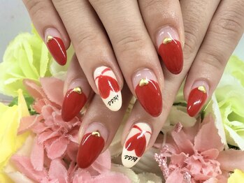 ディーネイル 京橋(D-nail)/立和名/バレンタインネイル