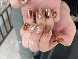 カフェラテネイル