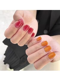 【ビー玉ネイル】